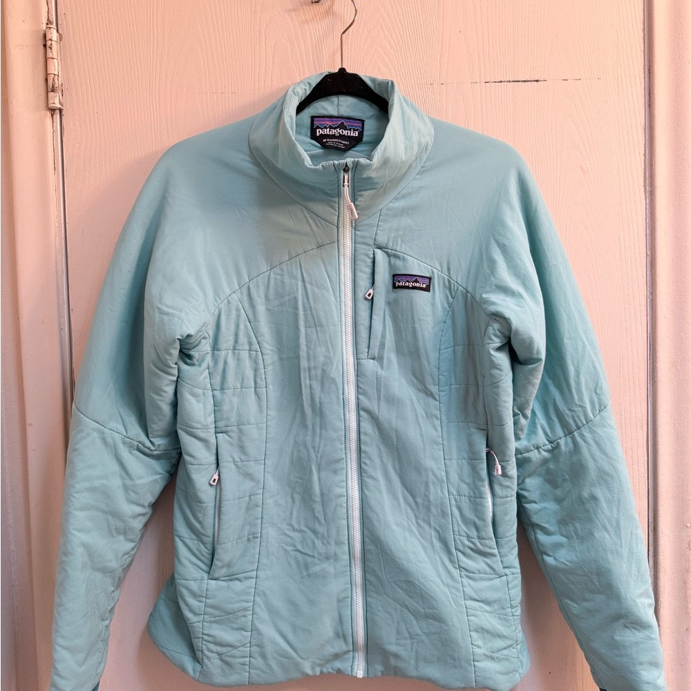 Patagonia Women's Aqua Quilted Full-Zip Jacket size Medium